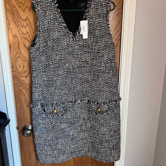 Beautiful tweed Jcrew dress. - Picture 2 of 5